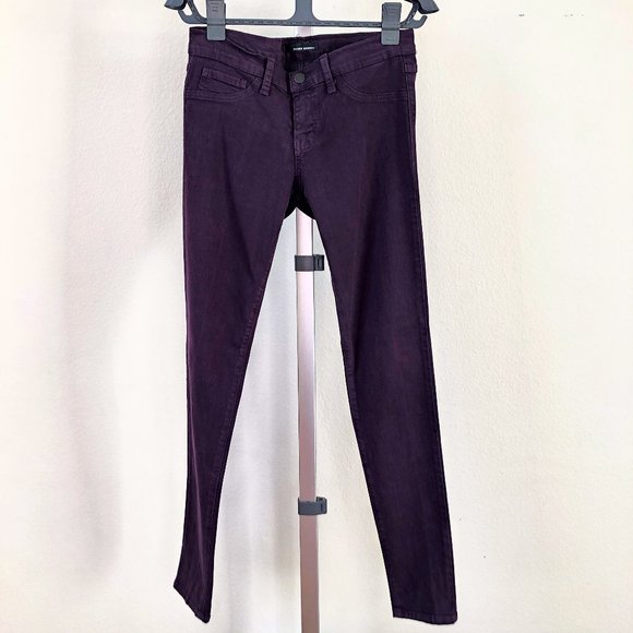 Flying Monkey Denim - Flying Monkey Purple Stretchy Skinny Jeans (7)